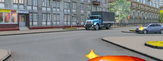 Иллюстрация к вопросу 52 по теме «п.13 Проезд перекрестков»