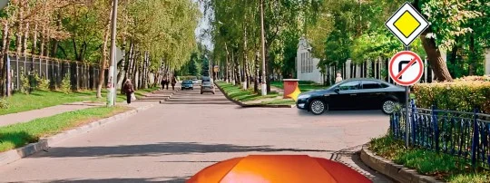 Иллюстрация к вопросу 105 по теме «п.8 Начало движения, маневрирование»