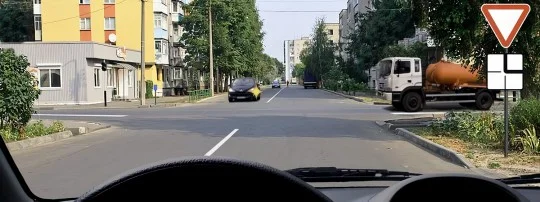 Иллюстрация к вопросу 69 по теме «п.13 Проезд перекрестков»