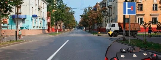 Иллюстрация к вопросу 16 по теме «п.13 Проезд перекрестков»